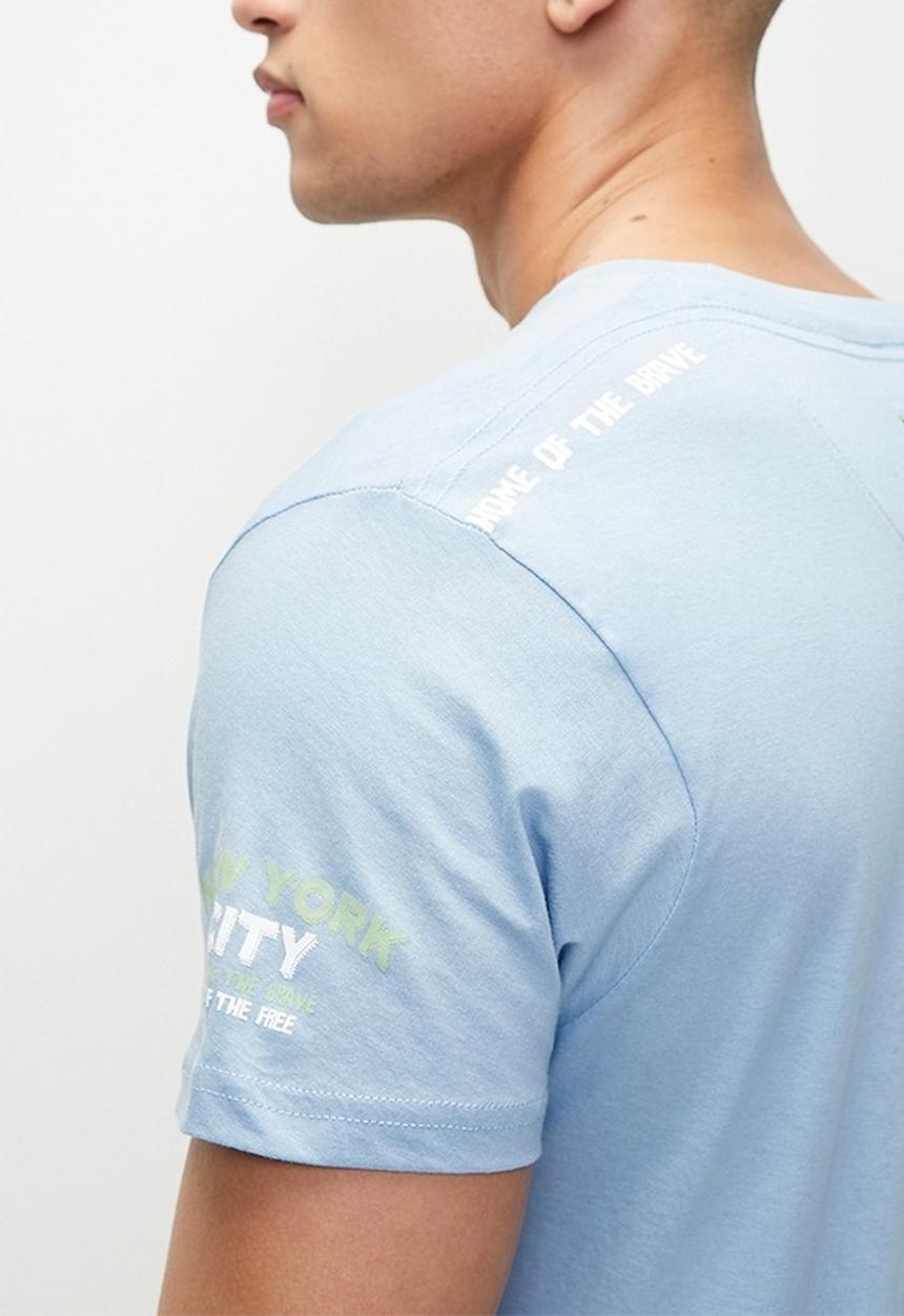 Brave Soul - T-Shirts - Light Blue