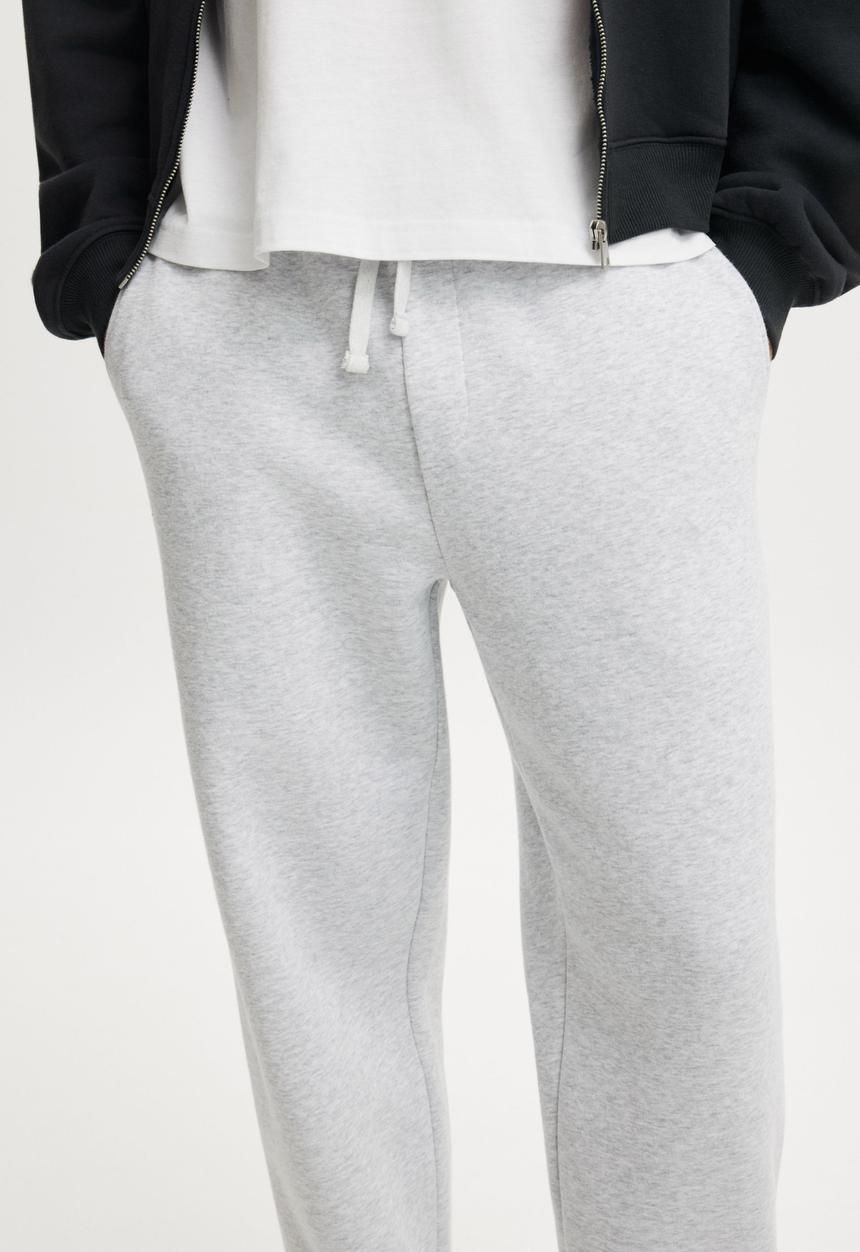 Cotton On - Relaxed Track Pant - Grey Marle