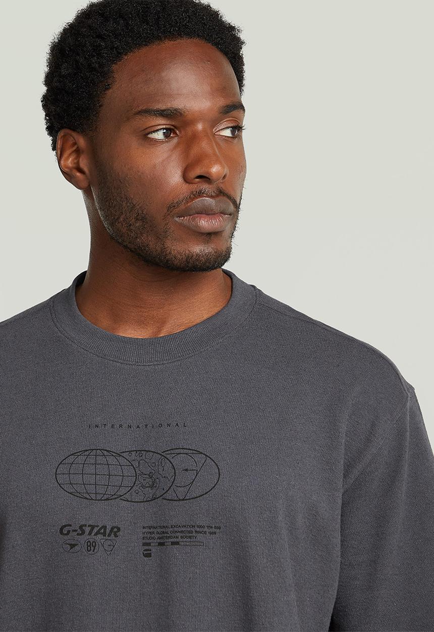 G-STAR - Globes Relaxed R T - Petrol