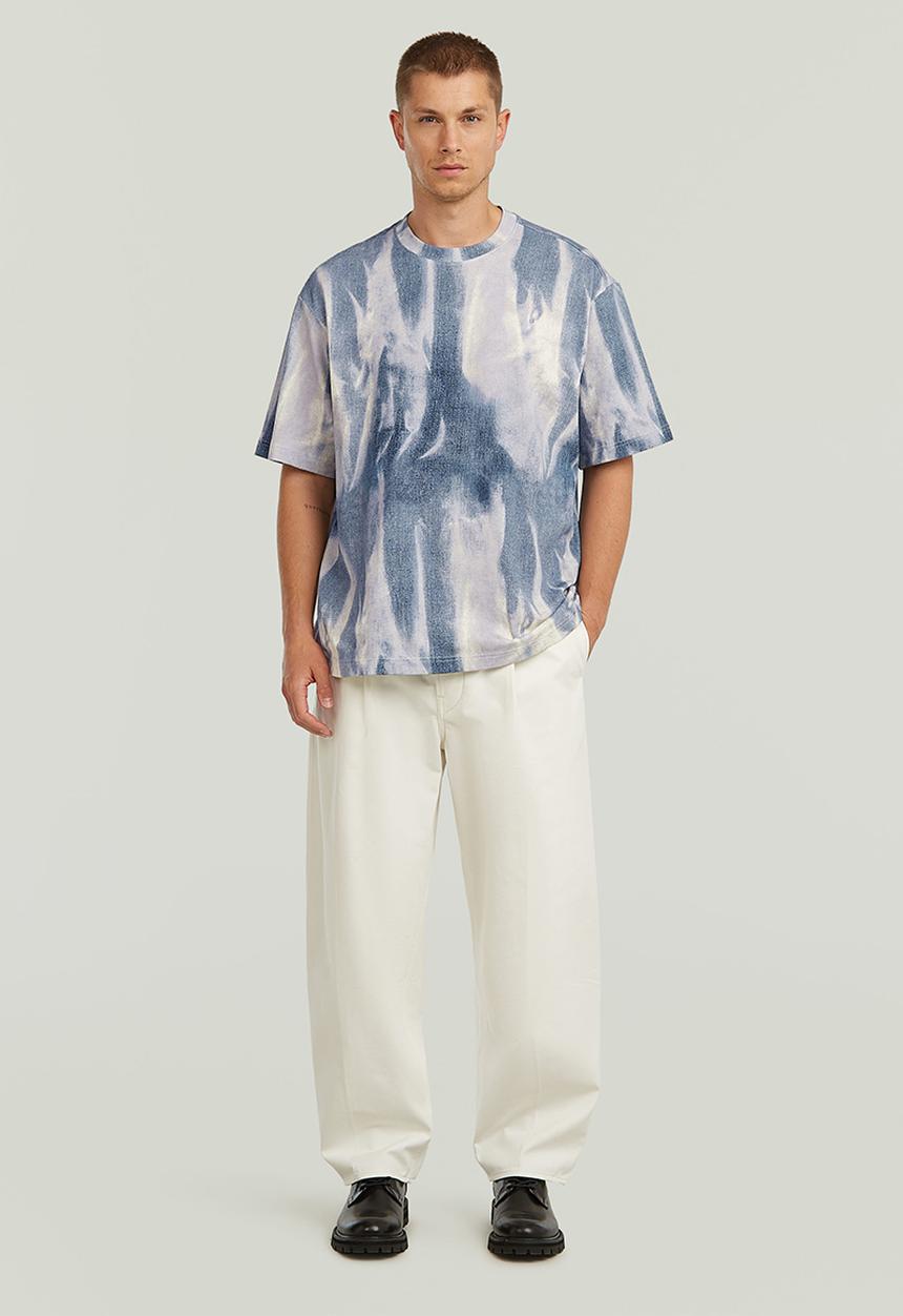 G-STAR - Aop Loose R T - Denim Flame Aop