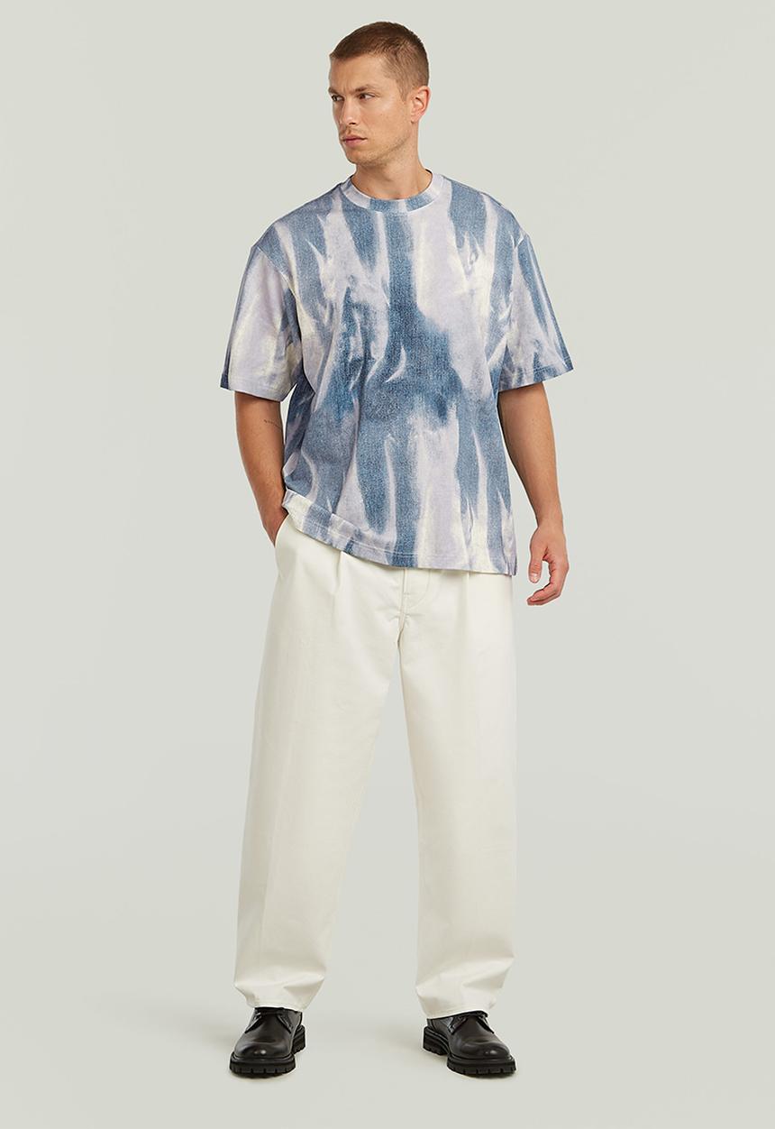 G-STAR - Aop Loose R T - Denim Flame Aop
