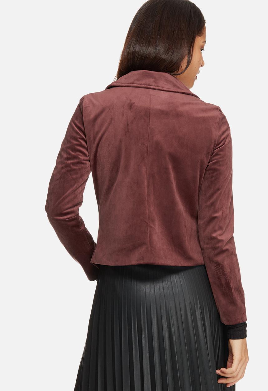 Vero Moda - Velvet biker jacket