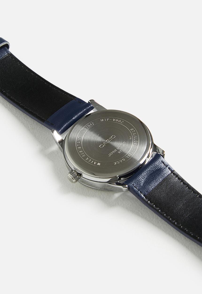 Casio - Analog Silver Dial Roman Ltr - Silver