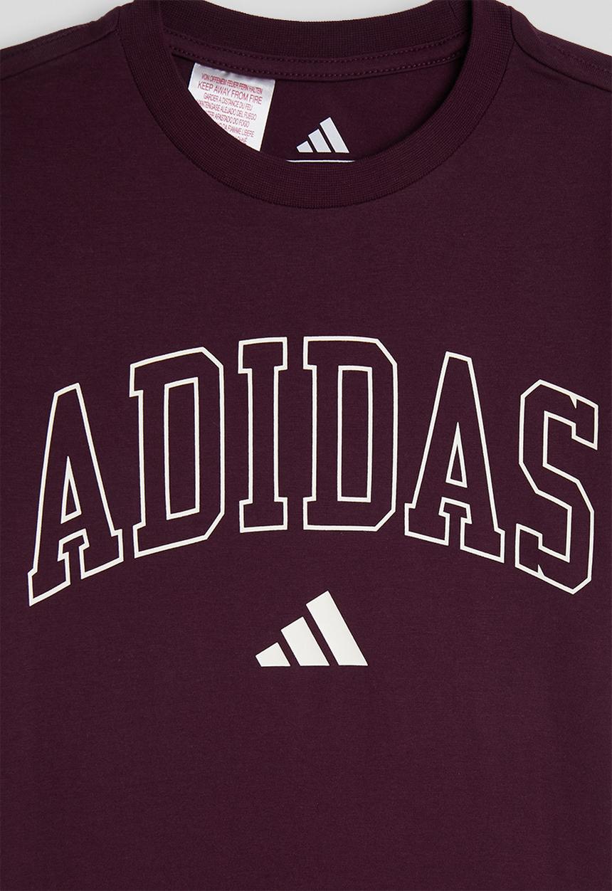 adidas Performance - J Collegiate T - Maroon
