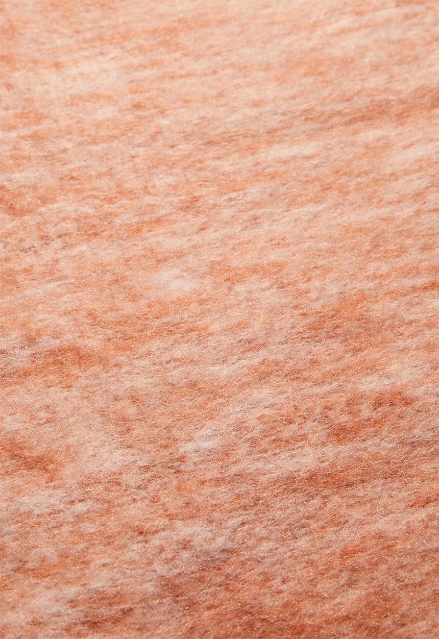Sixth Floor - Tate Faux Mohair Throw - Rust