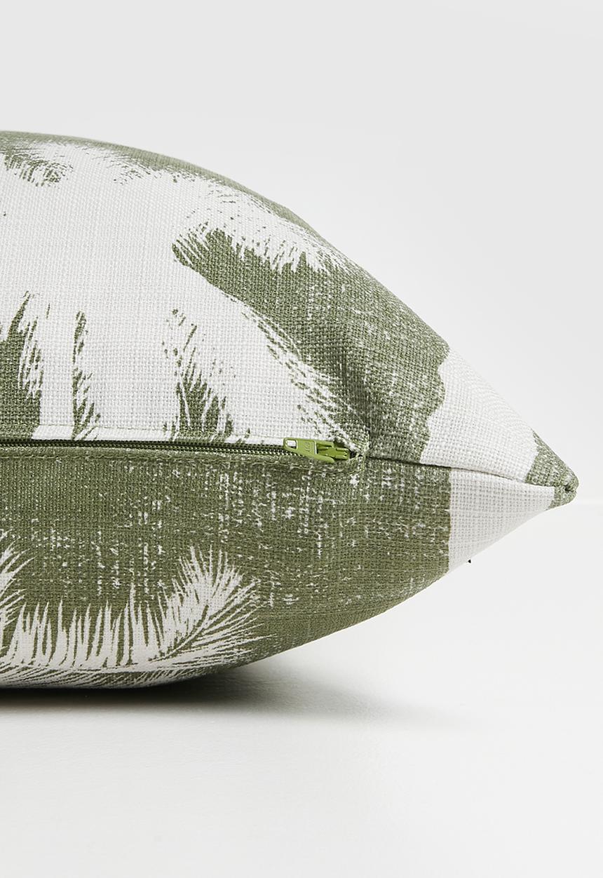 Sixth Floor - Palm Cushion Cover - Green