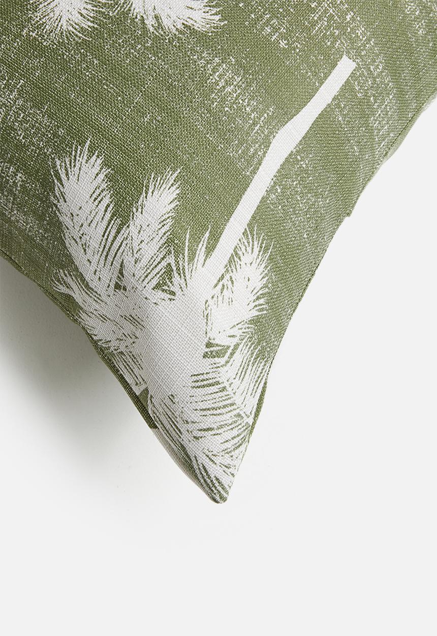 Sixth Floor - Palm Cushion Cover - Green