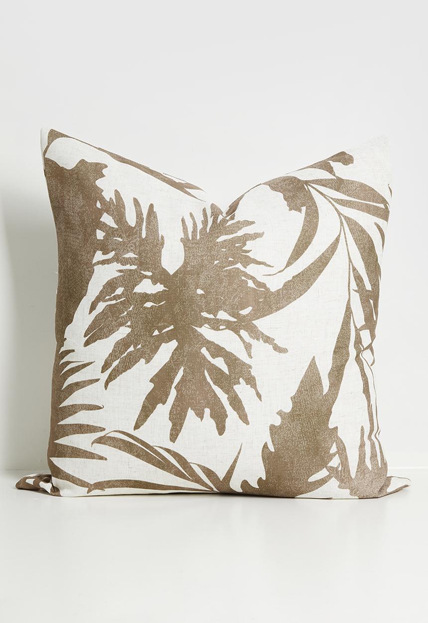 Sixth Floor - Zanzi Forest Cushion Cover - Nat & Ecru