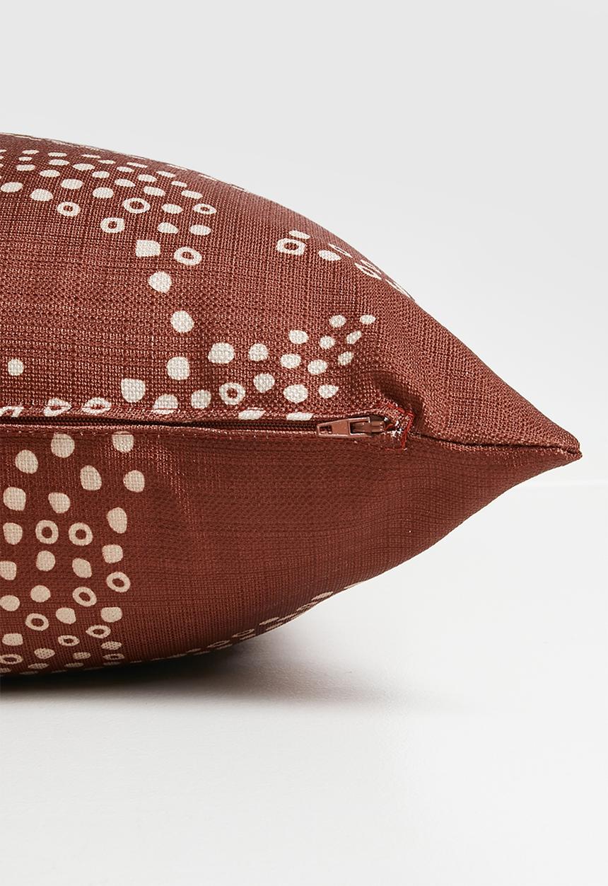 Sixth Floor - Leaf Cushion Cover - Rust