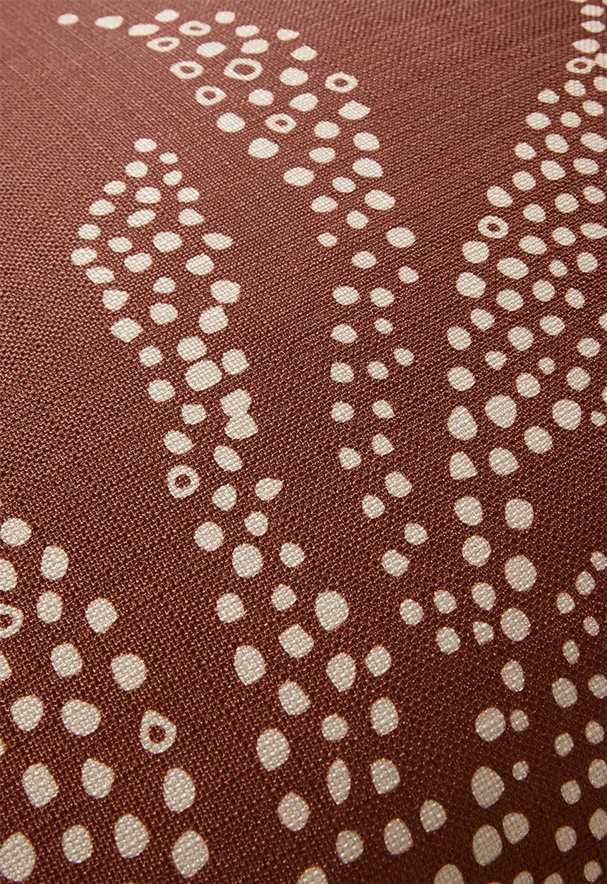 Sixth Floor - Leaf Cushion Cover - Rust