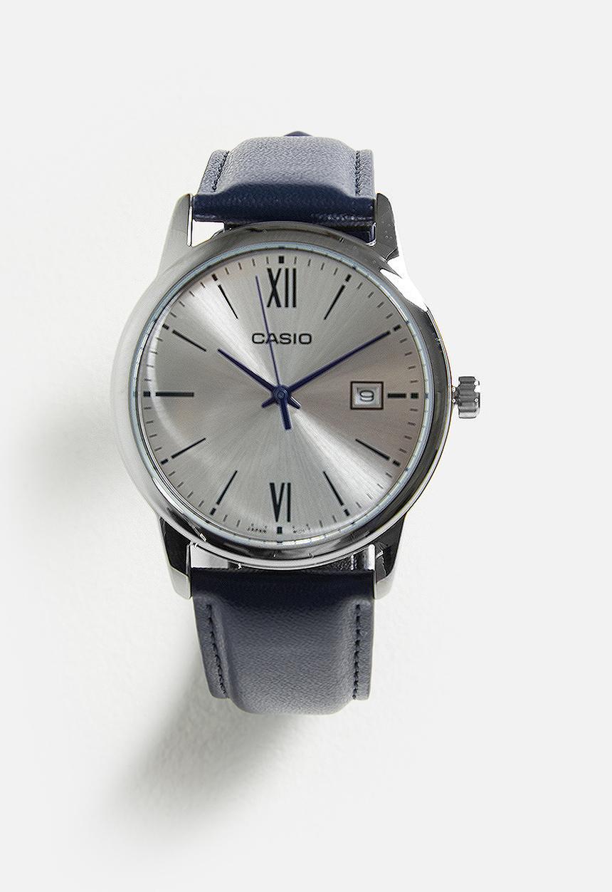 Casio - Analog Silver Dial Roman Ltr - Silver