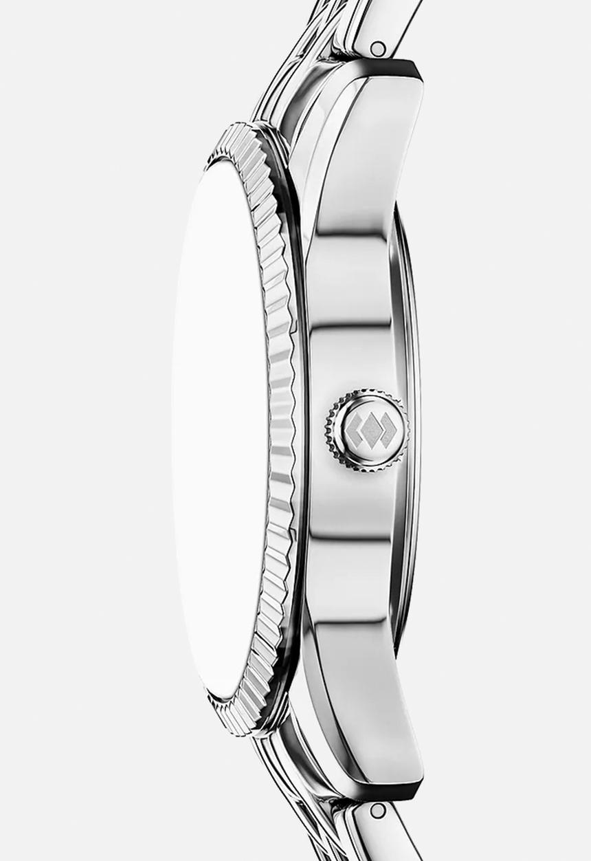 Fossil - Scarlette Three-Hand Day-Date Stainless Steel ES5457 Watch - Silver