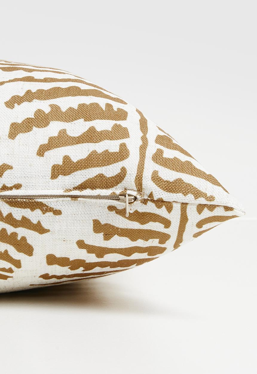Sixth Floor - Fern Cushion Cover - Nat & Ecru