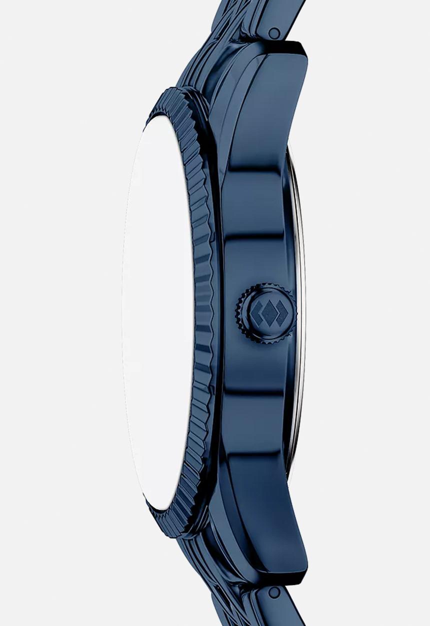 Fossil - Scarlette Three-Hand  Stainless Steel ES5476 Watch - Blue