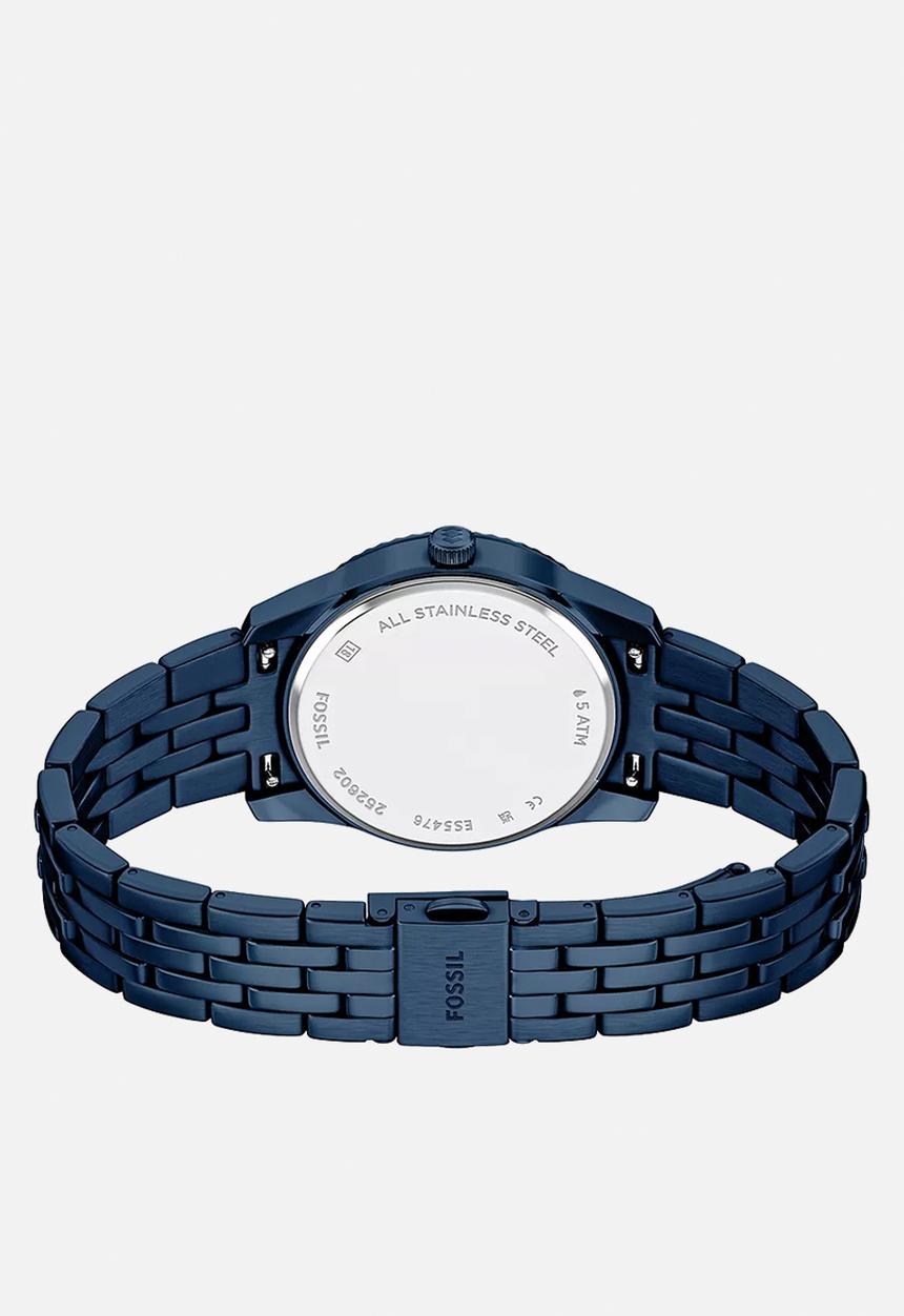 Fossil - Scarlette Three-Hand  Stainless Steel ES5476 Watch - Blue