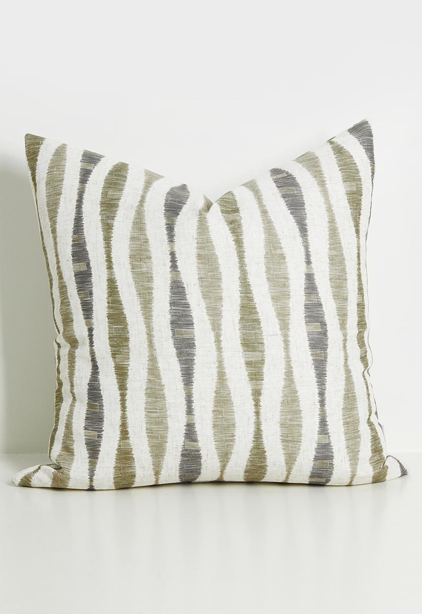 Sixth Floor - DNA Stripe Cushion Cover - Natural