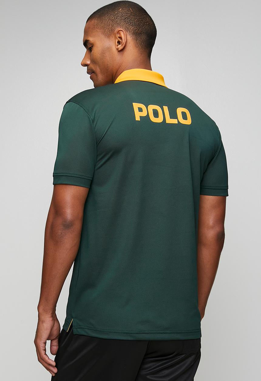 POLO - Mens Green Sports Golfer - Green