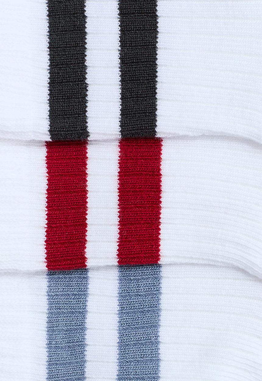 H&M - 3-pack socks - white/striped
