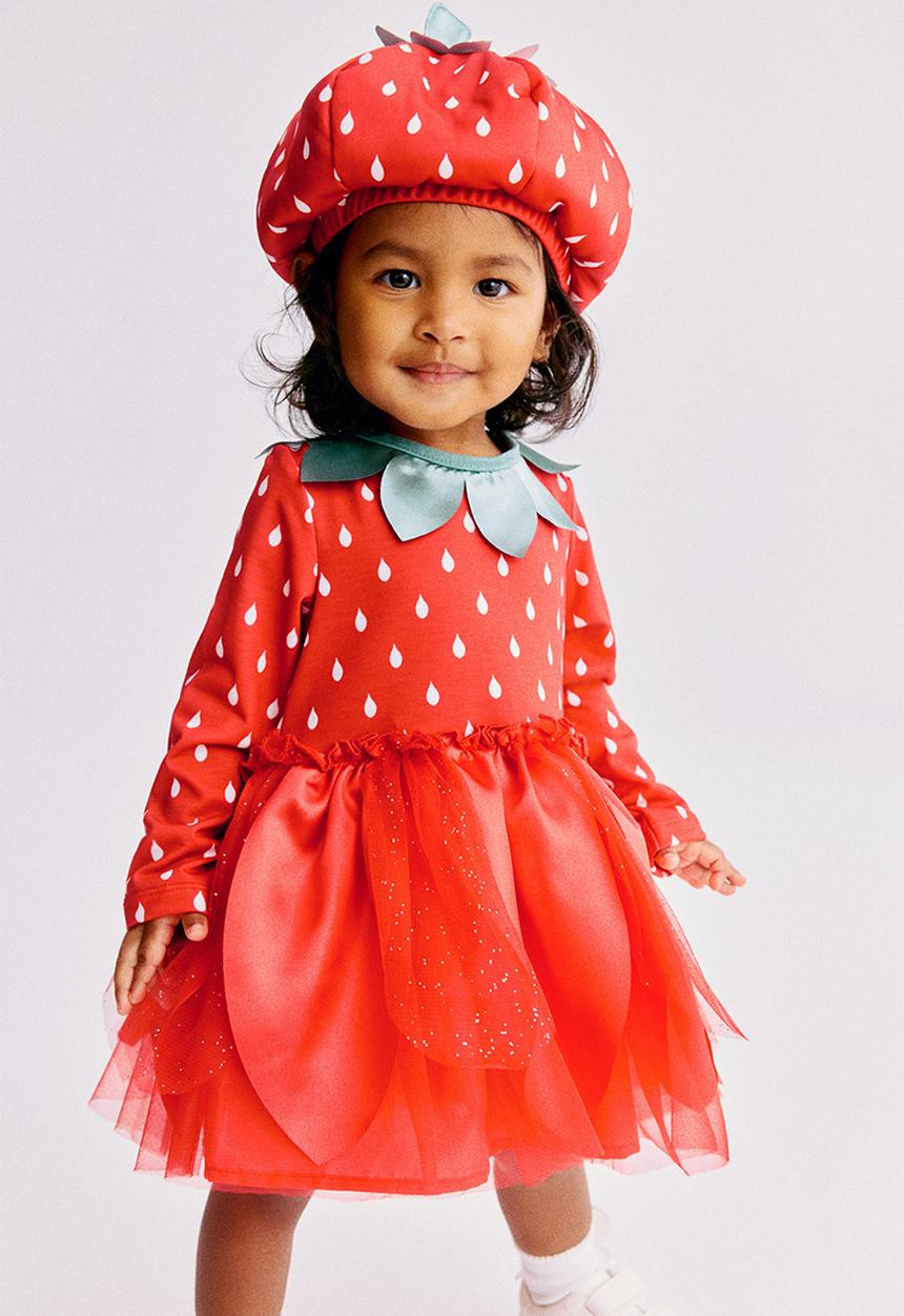 H&M - Fancy dress costume set - red/strawberry