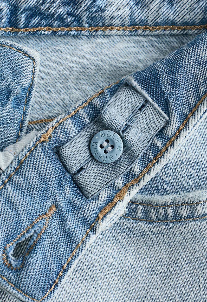 H&M - Straight leg jeans - light denim blue