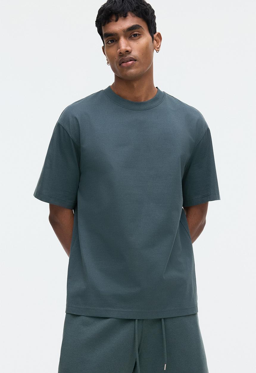 H&M - Relaxed fit t-shirt - dark teal