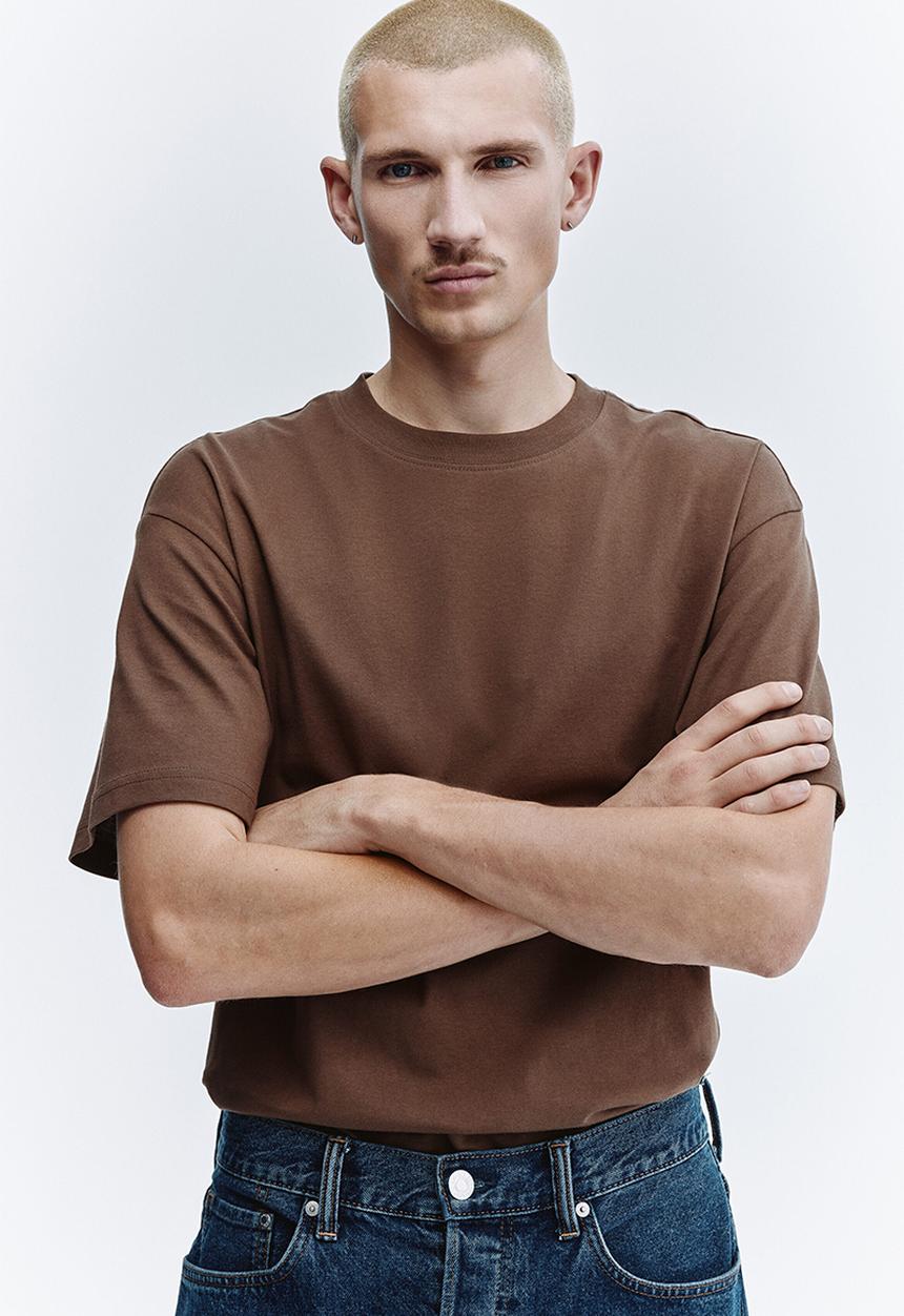 H&M - Relaxed fit t-shirt - brown
