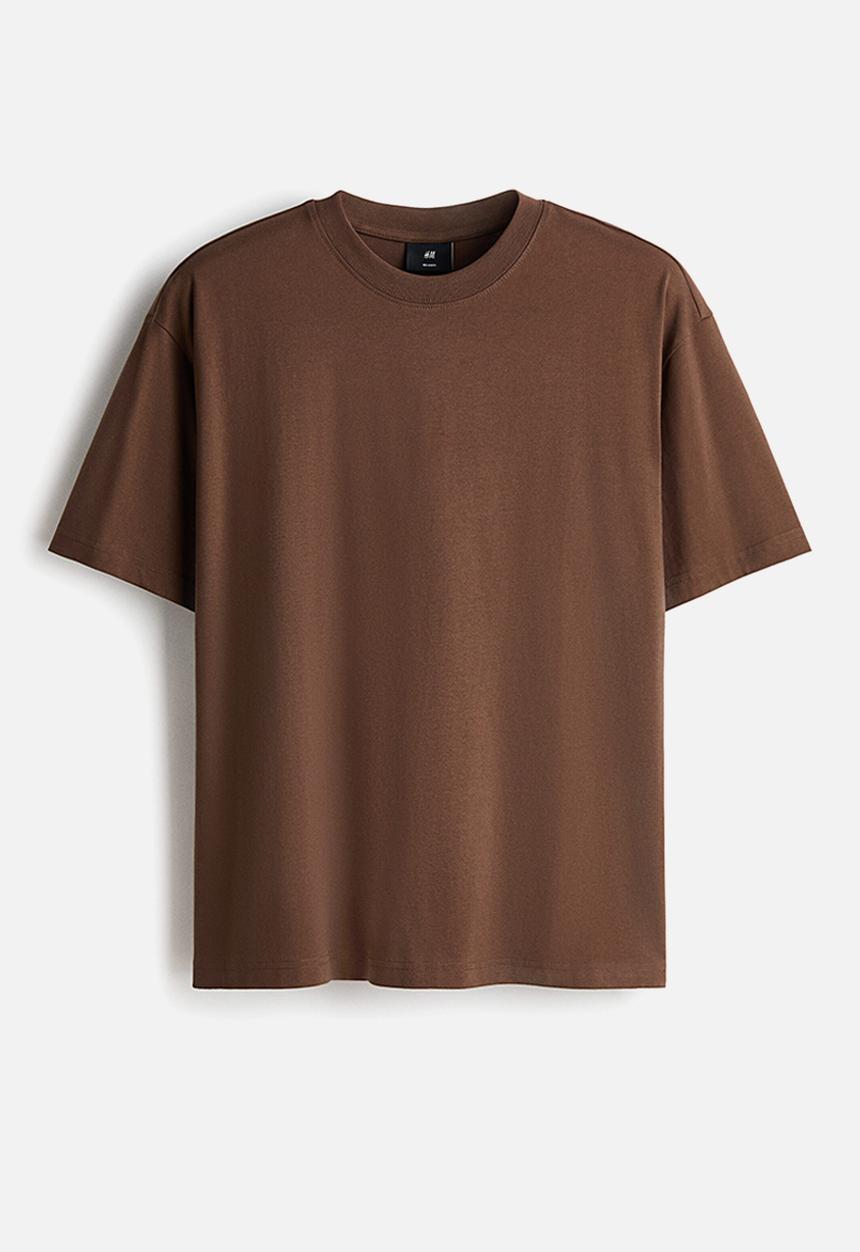 H&M - Relaxed fit t-shirt - brown