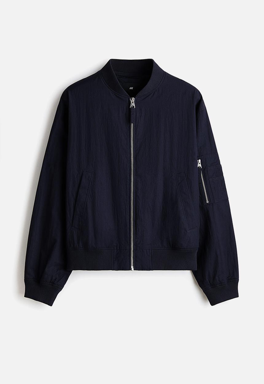 H&M - Bomber jacket - navy blue