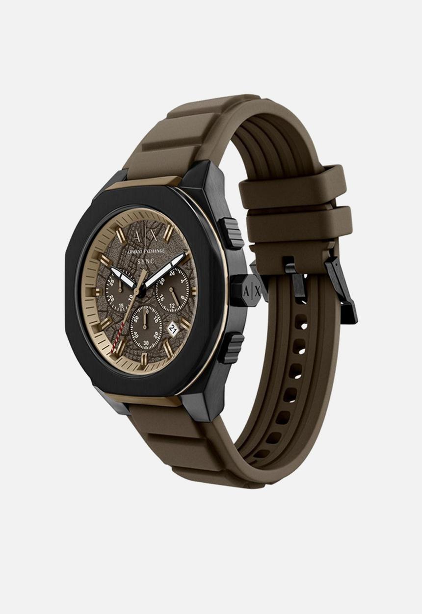 Armani Exchange - Armani Exchange Sync Chronograph AX4293 Watch - Brown