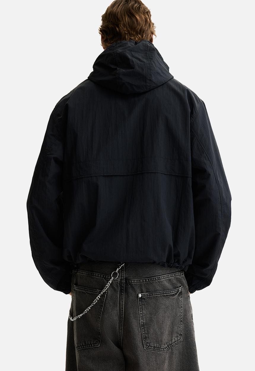 H&M - Water-repellent nylon windbreaker - black