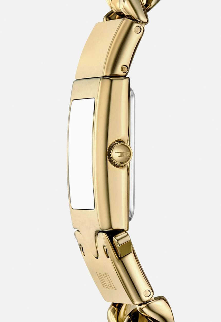 Diesel  - Diesel Closer Three-Hand Gold-Tone DZ2235 Watch - Gold