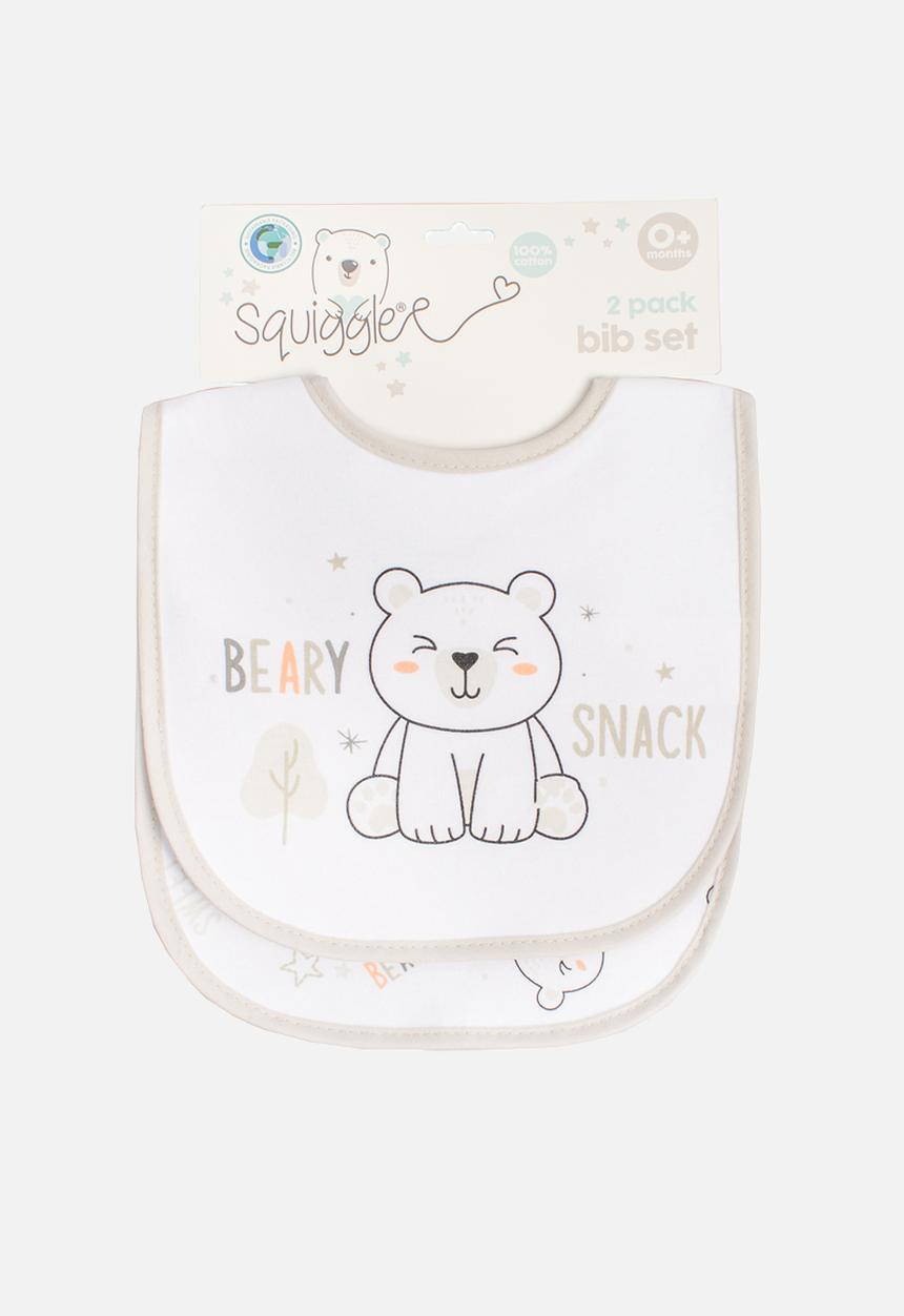 Character Group - 2 Pack jersey bibs - Bear