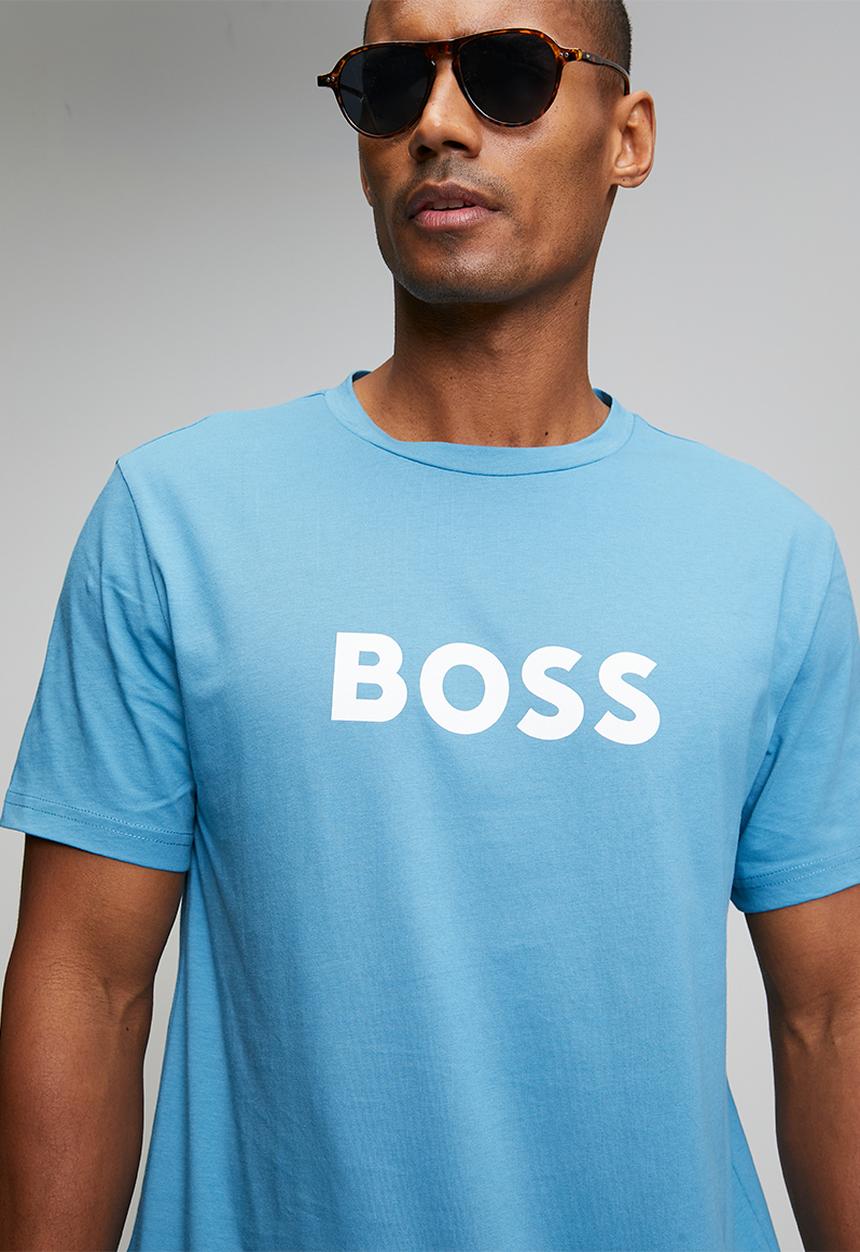 BOSS - T-Shirt RN - Turquoise/Aqua