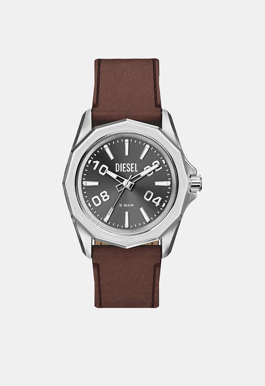 Diesel  - Diesel Stinger Three-Hand DZ2240 Watch - Brown