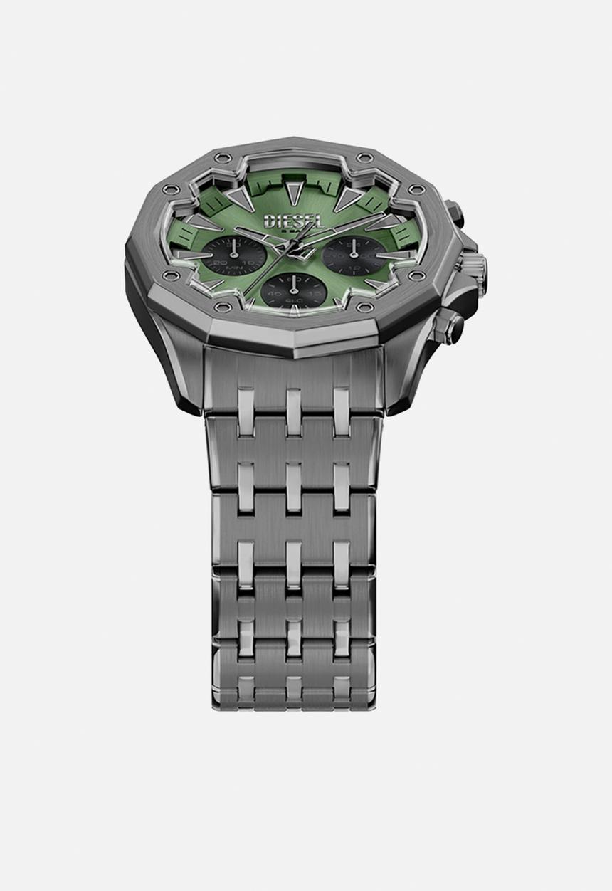 Diesel  - Diesel Stinger Chronograph Stainless Steel DZ4711 Watch - Gunmetal
