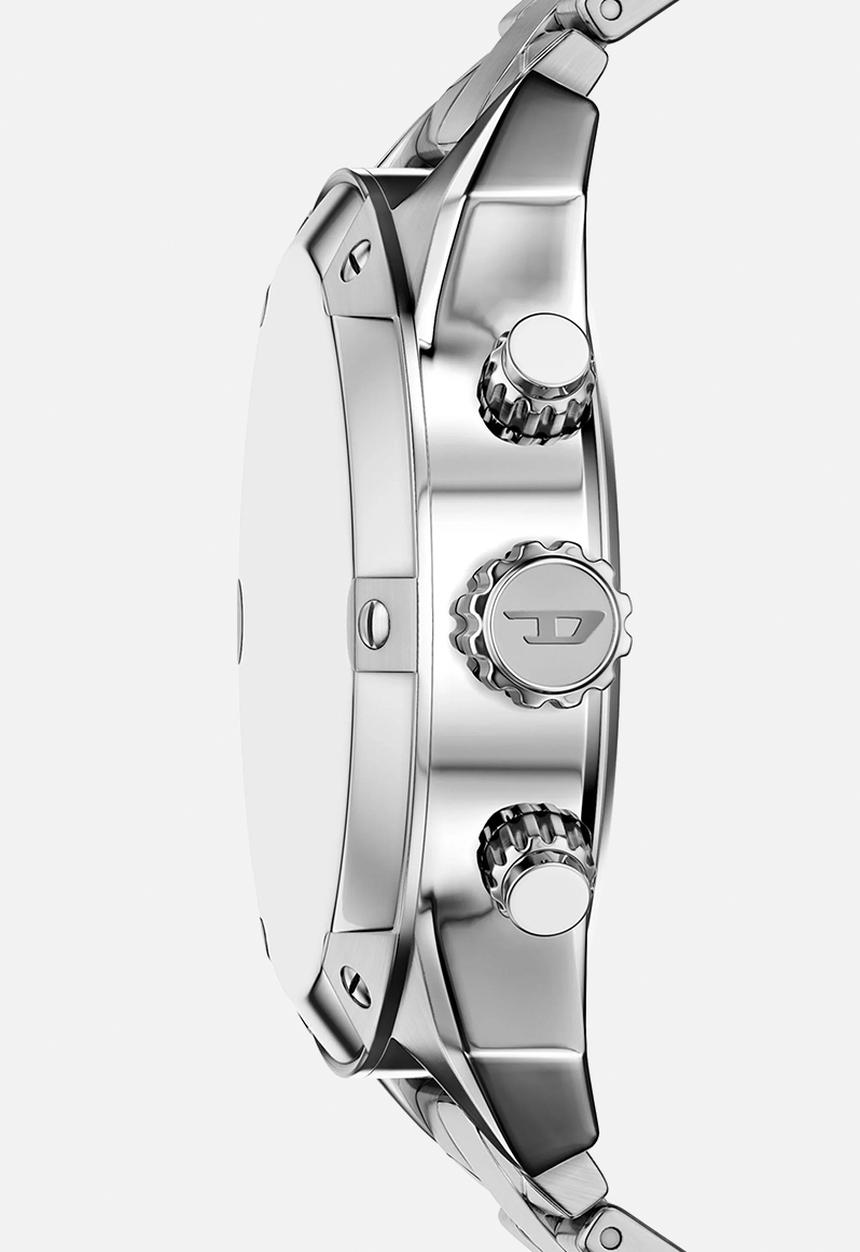 Diesel  - Diesel Spiked Chronograph Stainless Steel DZ4712 Watch - Silver