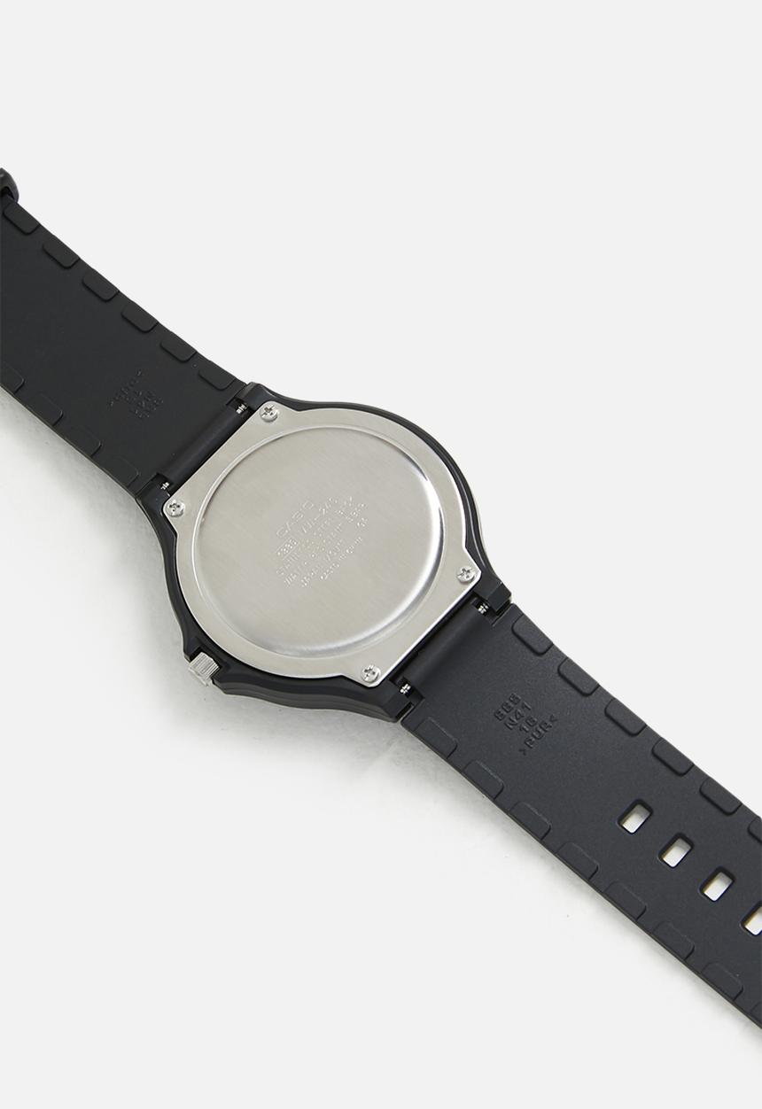Casio - Analog Black Dial Gold Li - Black/Gold