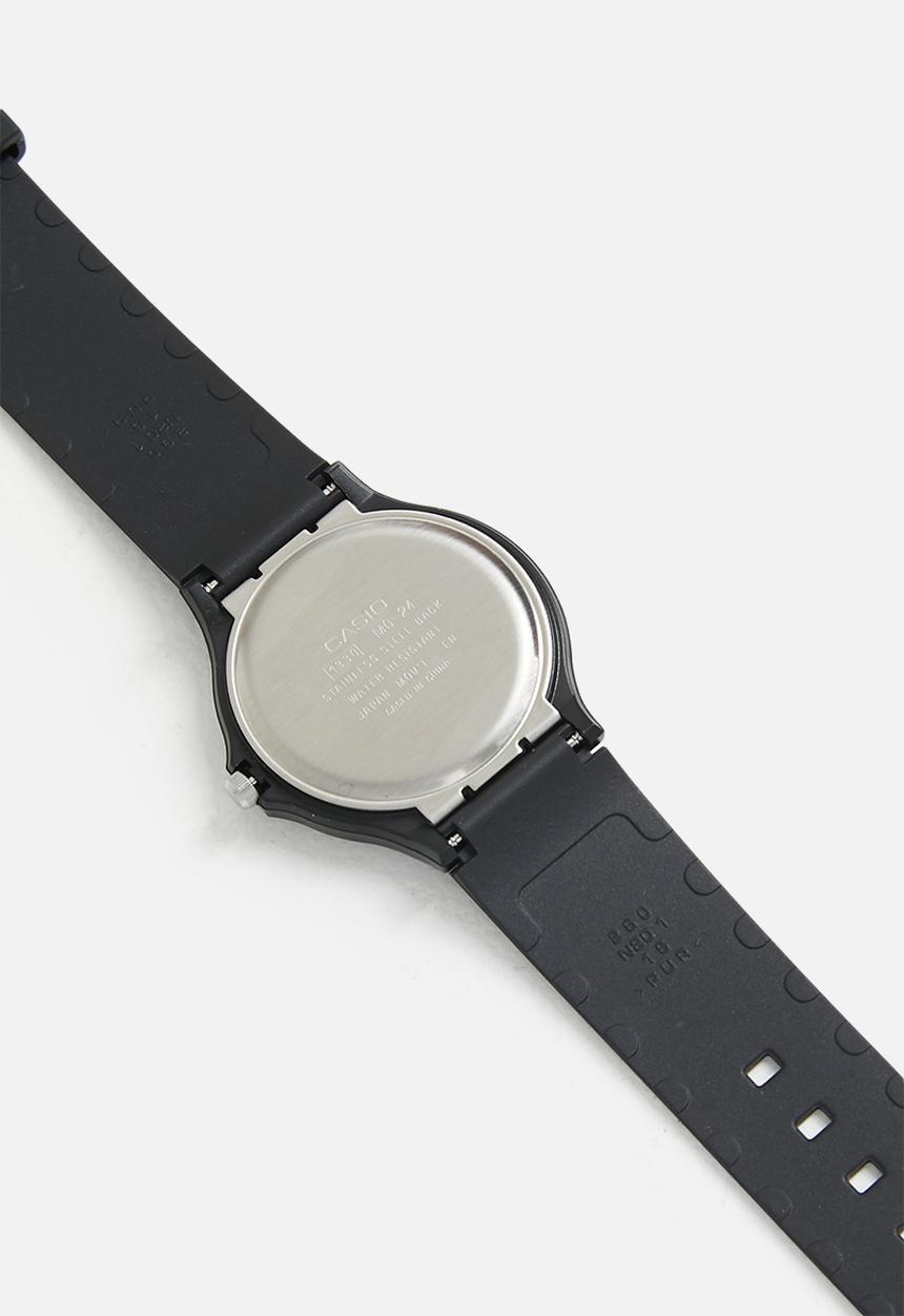 Casio - Analog Rnd Dial Num - Black