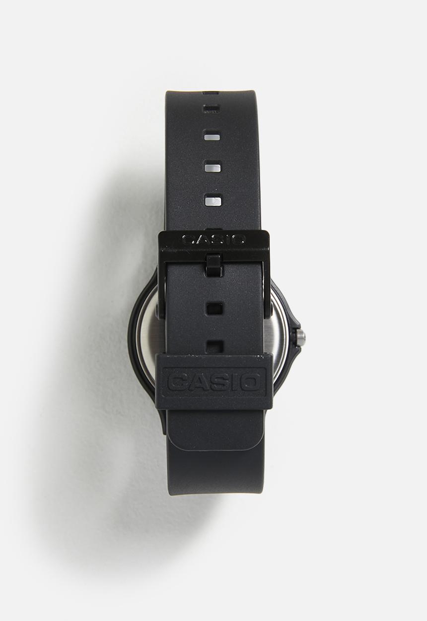 Casio - Analog Rnd Blk Dial Gold Lin - Black/Gold