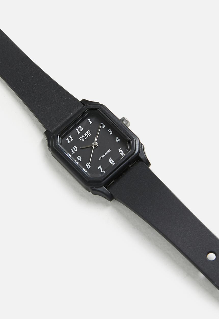 Casio - Analog Black Rect Black - Black