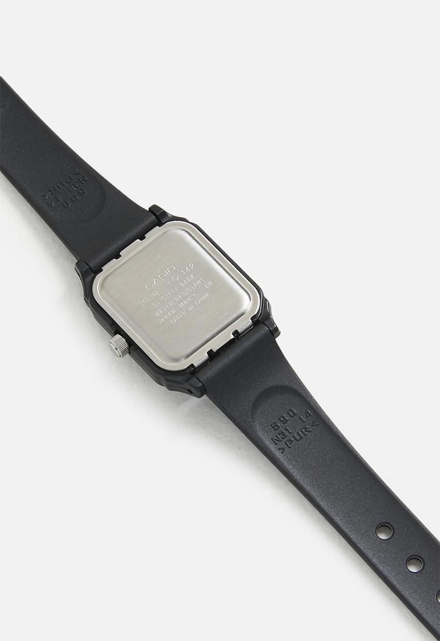 Casio - Analog Black Rect Black - Black