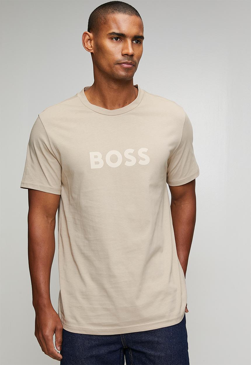 BOSS - T-shirt RN - Light Beige