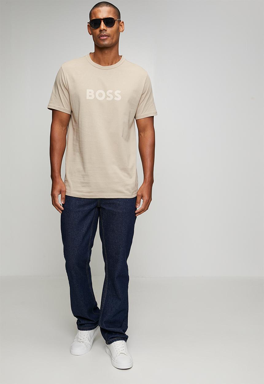 BOSS - T-shirt RN - Light Beige