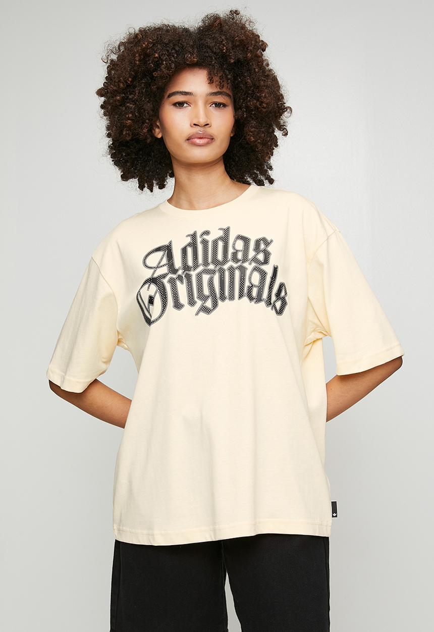 adidas Originals - Og M Tee Short Sleeve W - Warm Vanilla