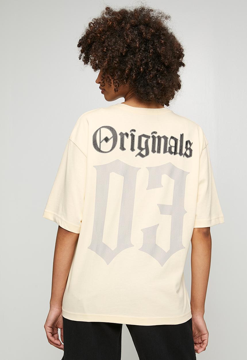 adidas Originals - Og M Tee Short Sleeve W - Warm Vanilla