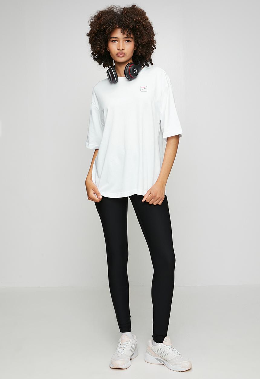 adidas Performance - W Floral Loo T - White