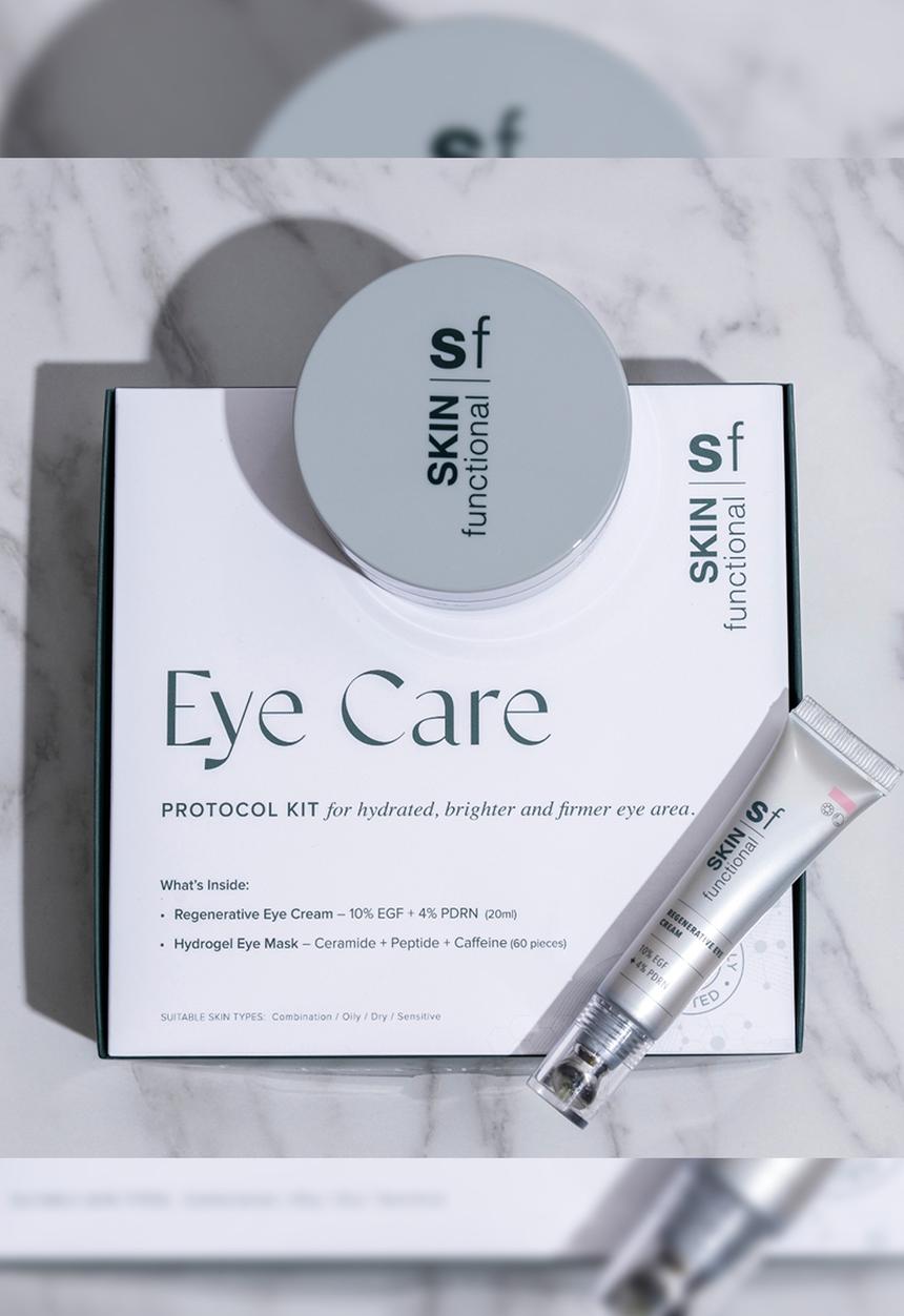 SKIN functional - Eye Care Protocol Kit - For hydrated, brighter and firmer eye area