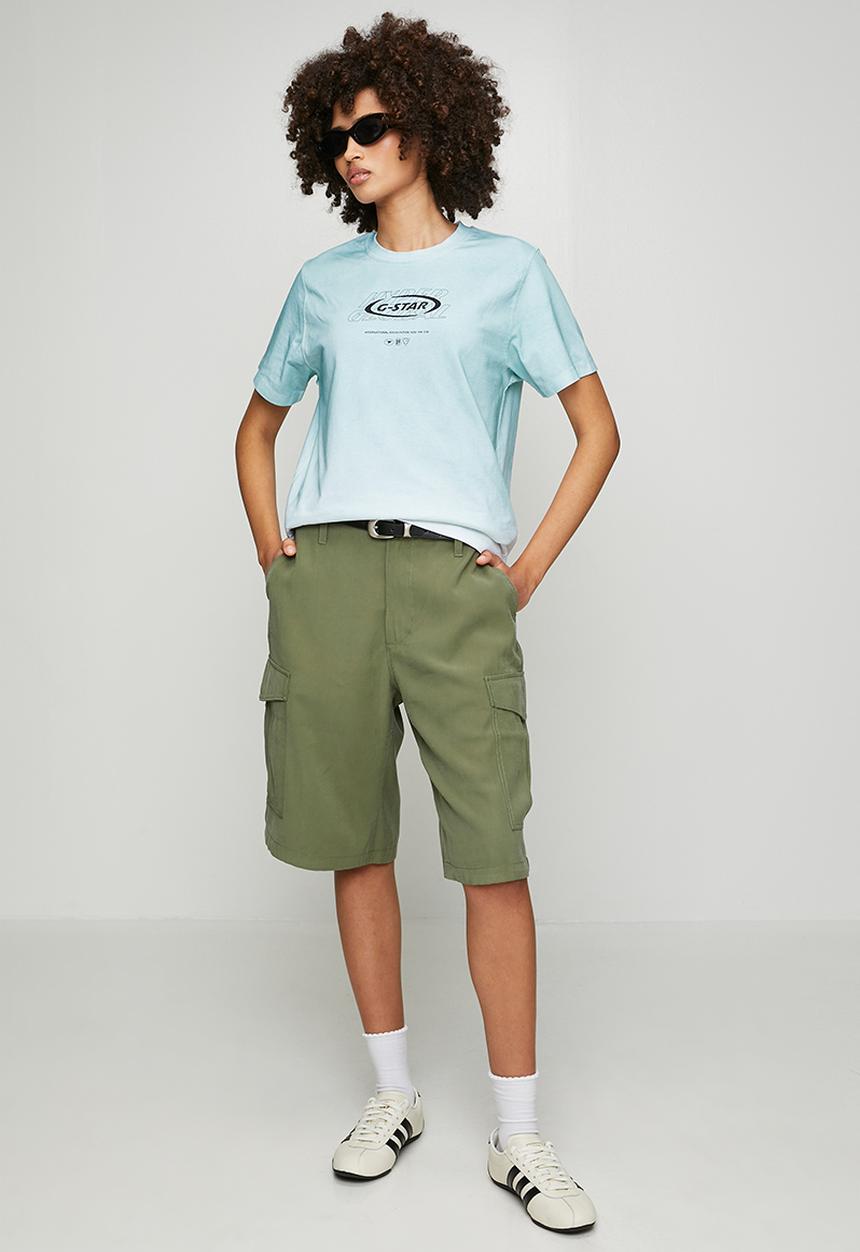 G-STAR - Bermuda cargo shorts wmn - four leaf clover