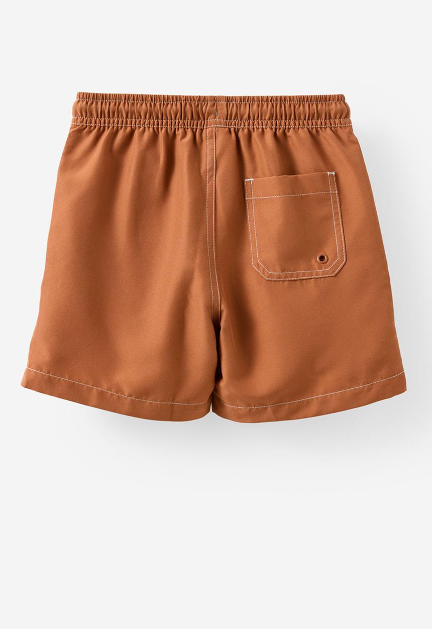 Cotton On - Bailey Boardshort - Chestnut/Icon