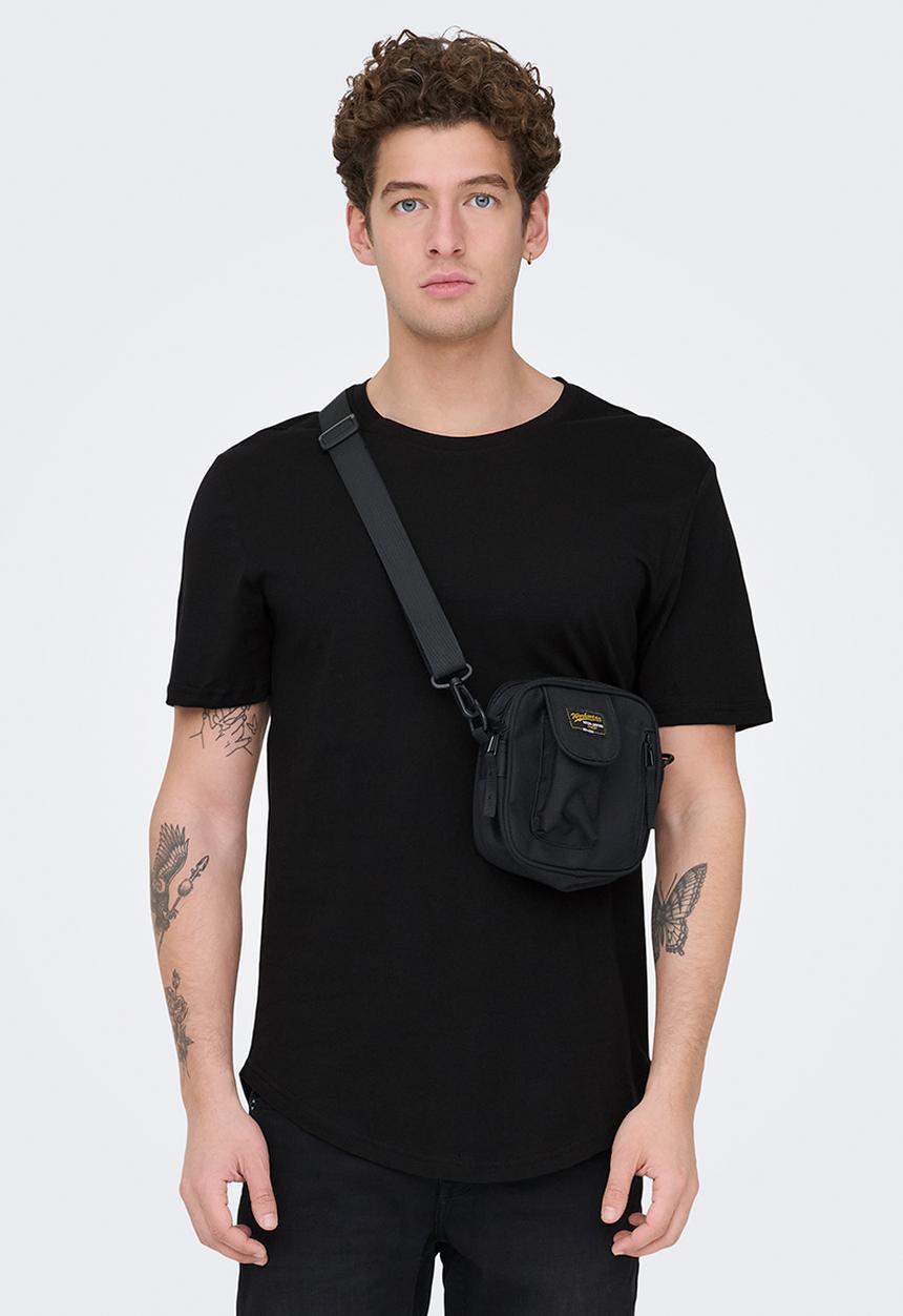 Only & Sons - ONSMATT Longy Short Sleeve Tee - Black
